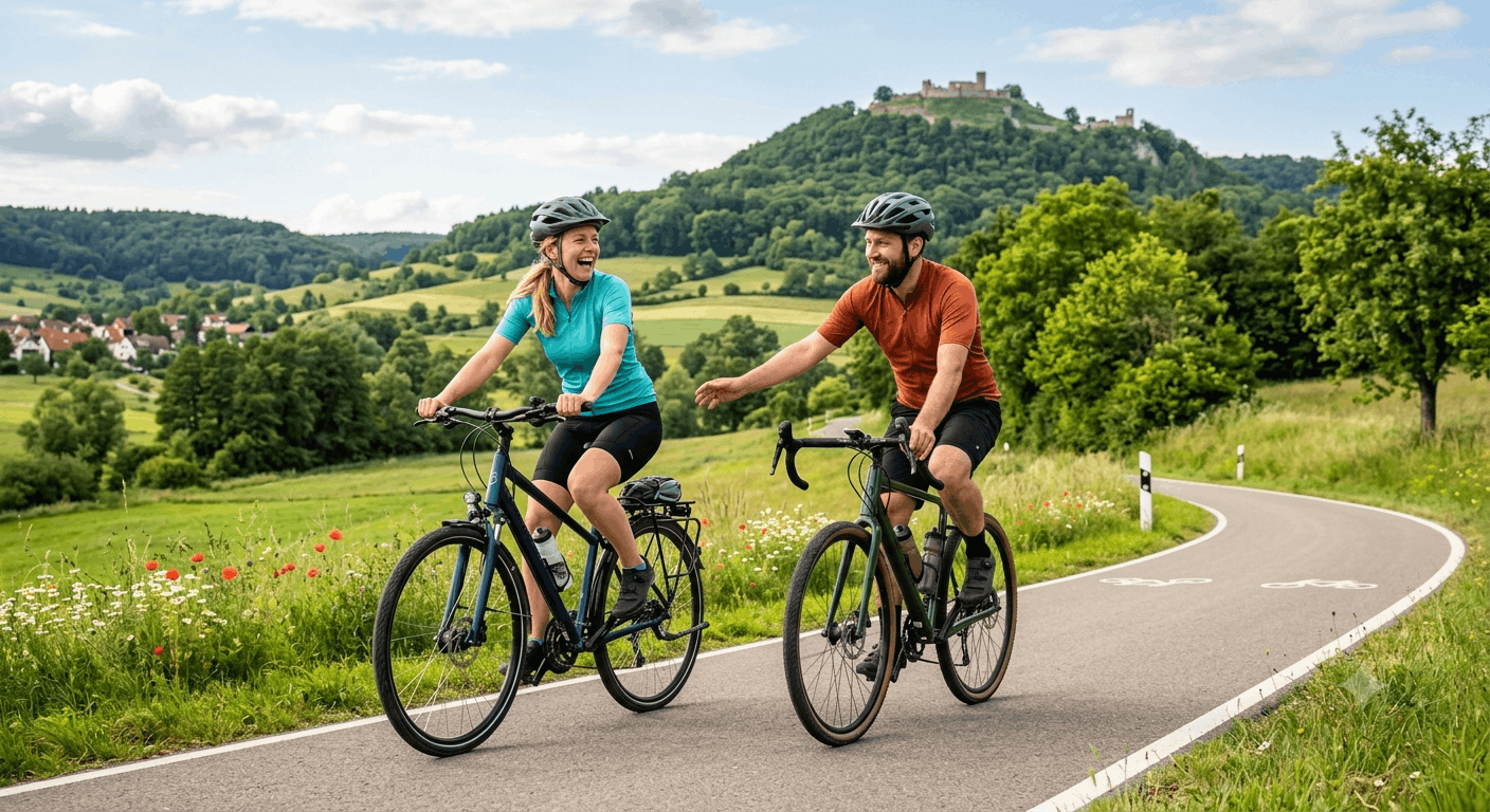 Die schönsten Fahrradstrecken in Göppingen 2026