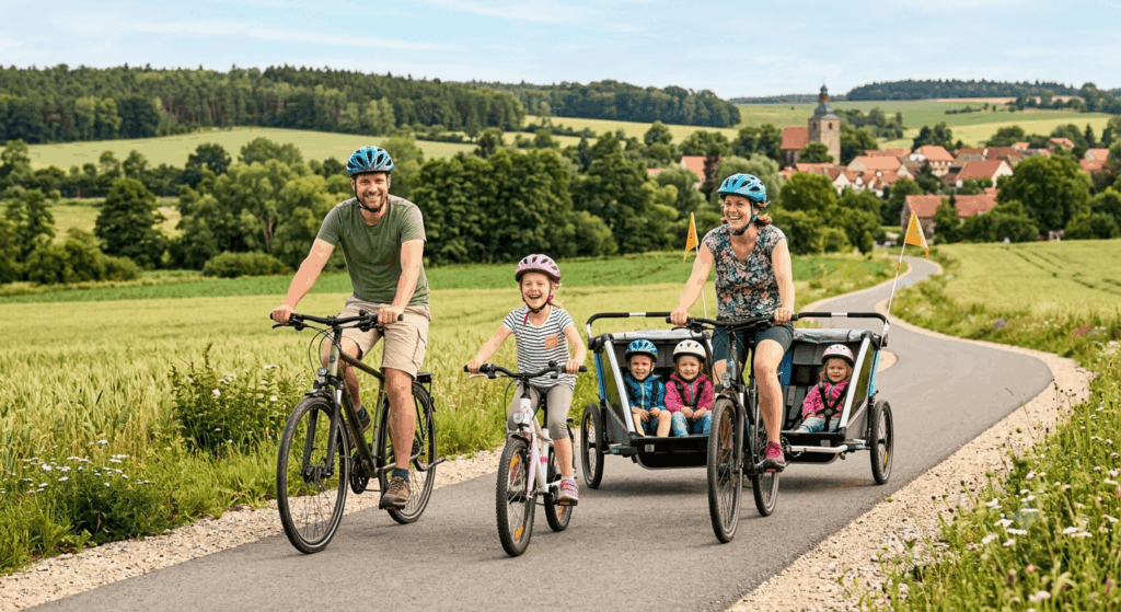 Fahrradtour mit Kindern Sachsen-Anhalt Ausflugstipp Goitzsche (2026)