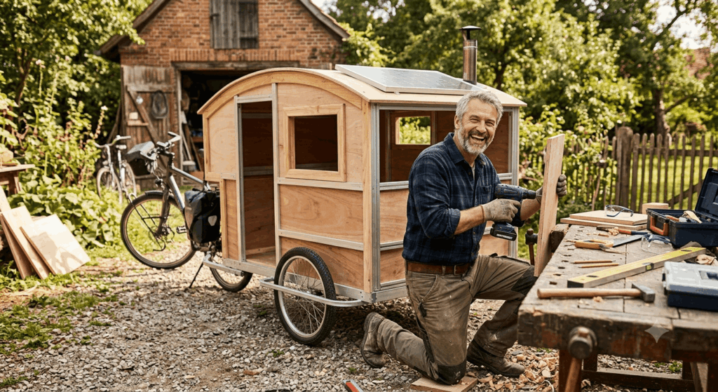 Fahrradwohnwagen selber bauen Die besten Materialien im Vergleich 2026