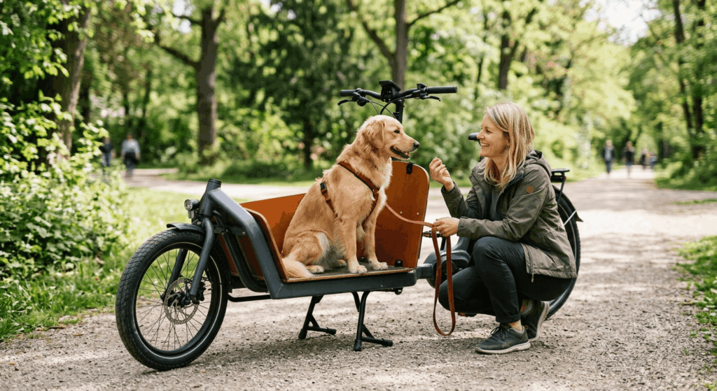 Hund an Lastenrad gewöhnen Tipps für entspannte Fahrten 2026