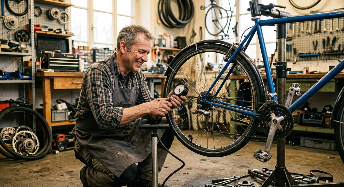 Fahrrad Reifendruck Tabelle 2026 Der richtige Luftdruck für jeden Reifentyp